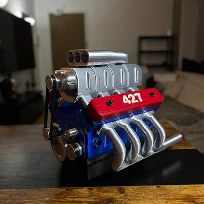 Decorative V8 Supercharged Engine